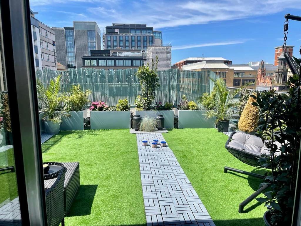 バーミンガムLuxury 9Ine Penthouse With Garden & Jacuzziアパートメント エクステリア 写真